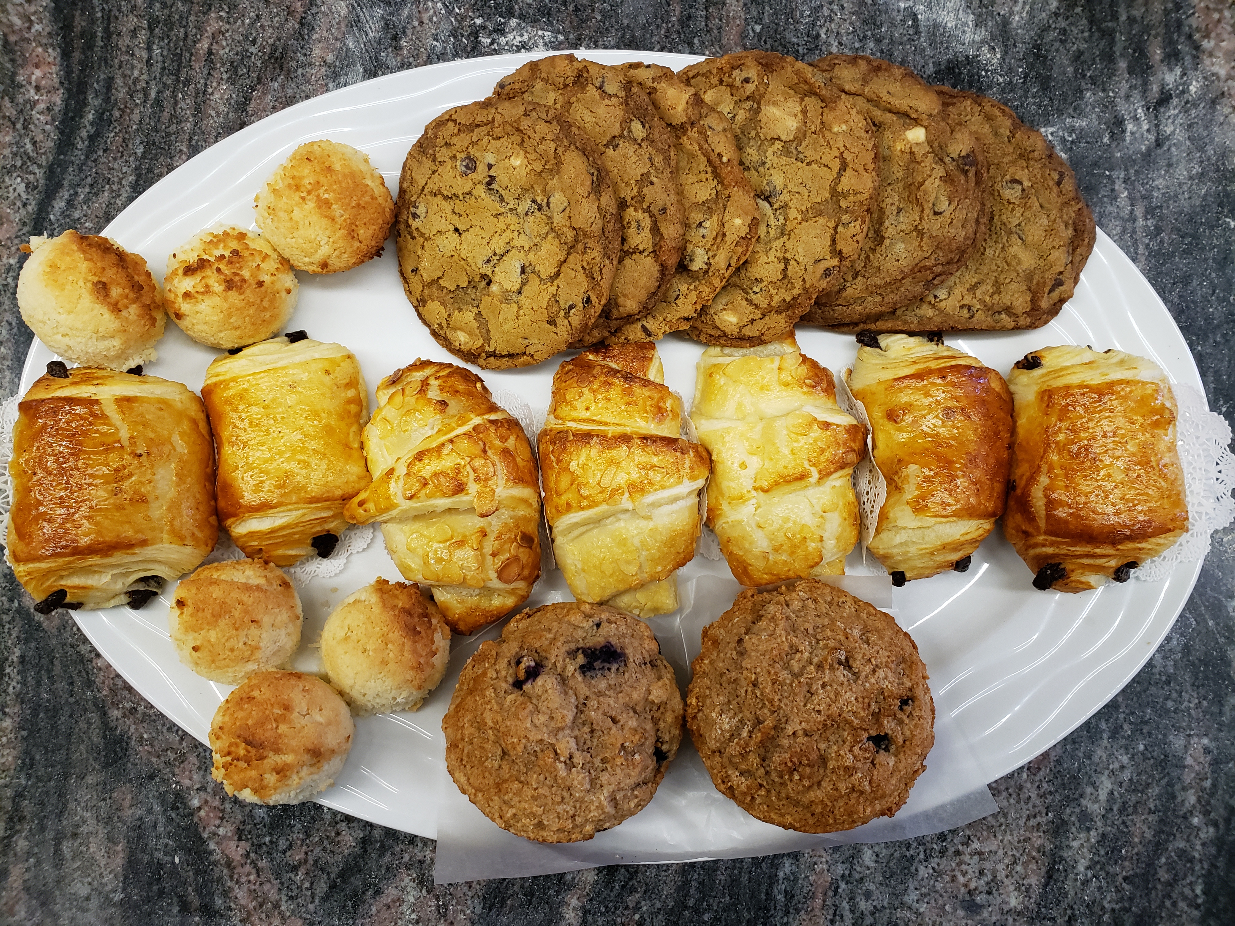 Baked goods and cafe offerings