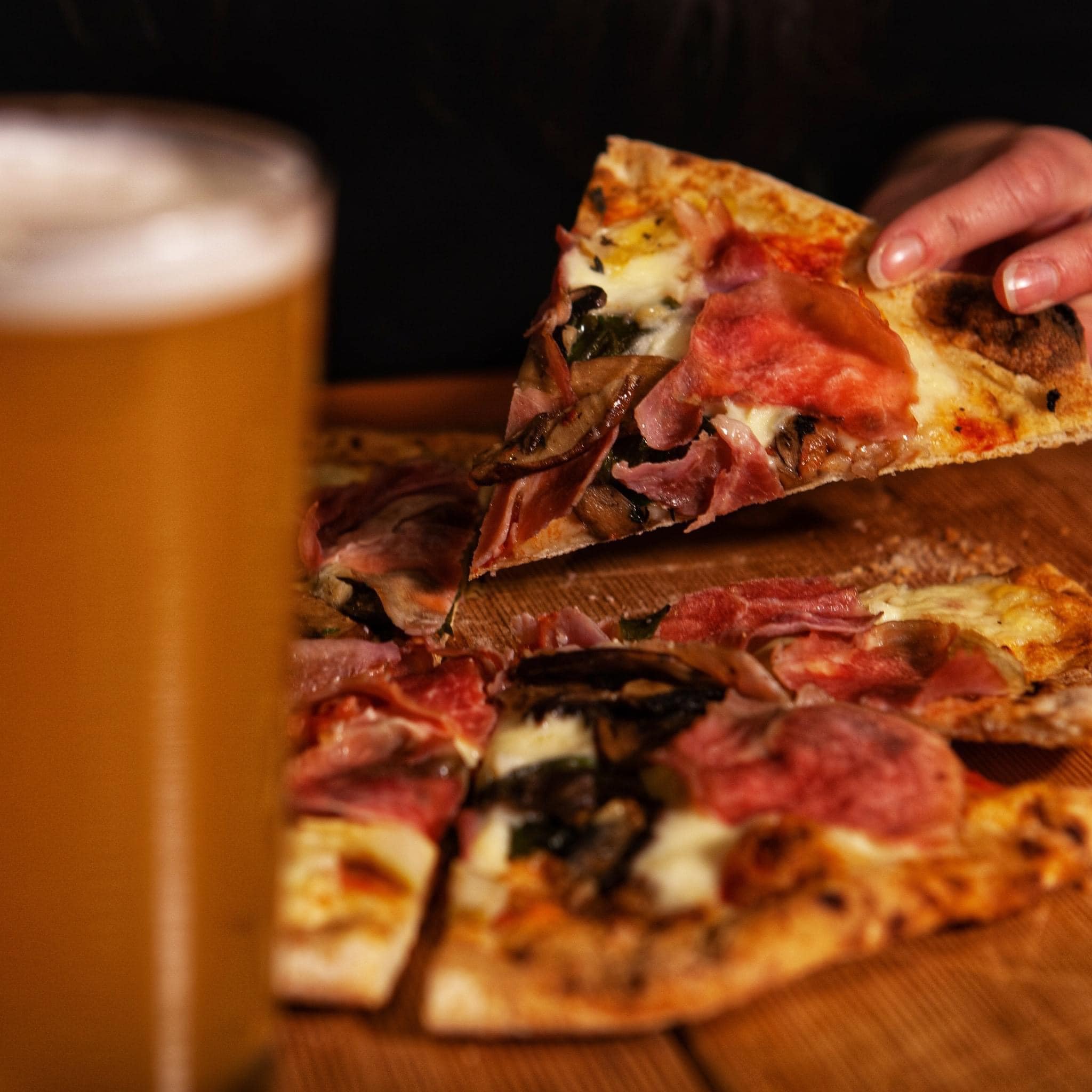 FAB — pizza, pasta, and beer